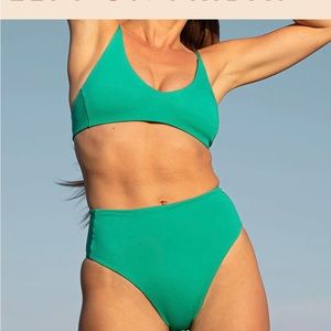 Left On Friday Sunday Top Swimwear